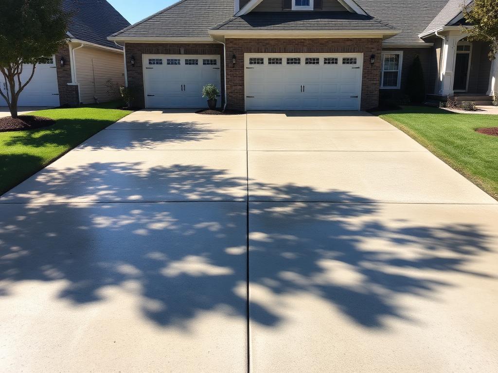 Pressure washing after